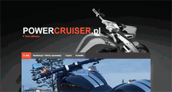 Desktop Screenshot of powercruiser.pl